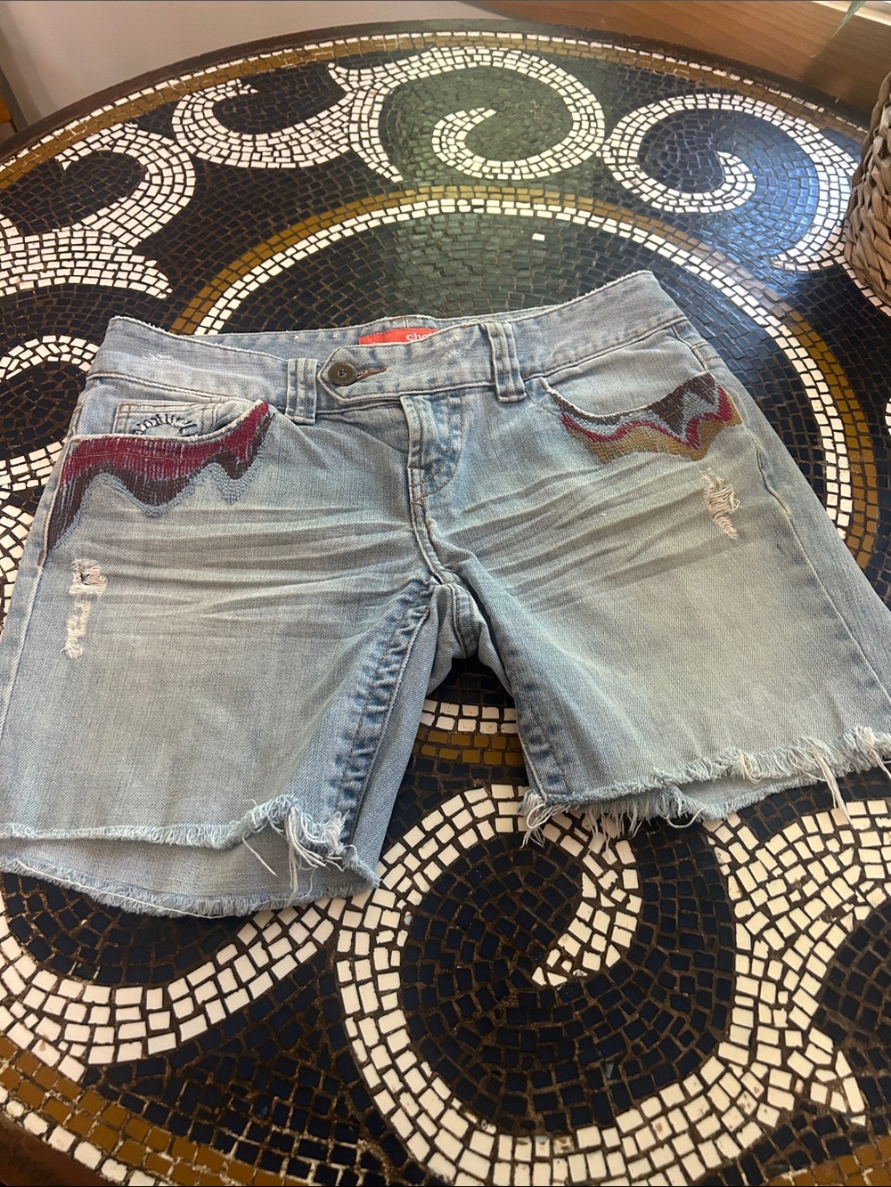 Vintage 90’ embroidered Calvin Klein shorts